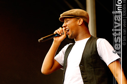 Dio (Diorno Braaf) op Bevrijdingsfestival Flevoland 2009 foto