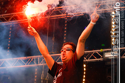 Jerome XL op Bevrijdingsfestival Flevoland 2009 foto