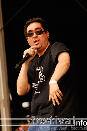 Jerome XL op Bevrijdingsfestival Flevoland 2009 foto