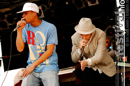Cartes & Kleine Jay op Bevrijdingsfestival Flevoland 2009 foto