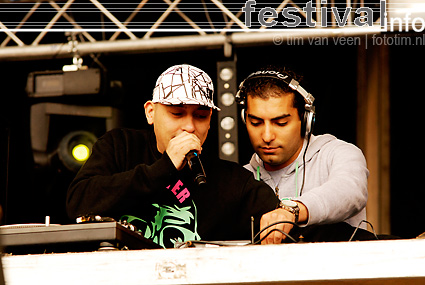The Partysquad op Bevrijdingsfestival Flevoland 2009 foto