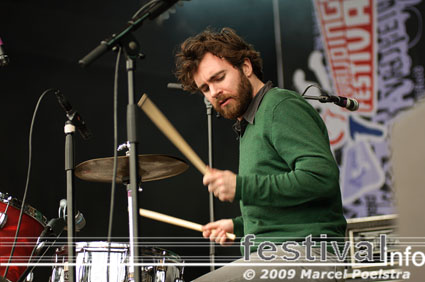 Liam Finn op Bevrijdingsfestival Groningen 2009 foto
