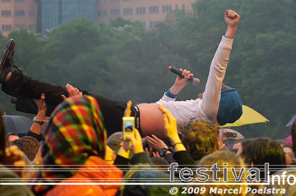 Voicst op Bevrijdingsfestival Groningen 2009 foto