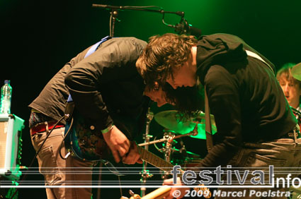 The Wombats op Bevrijdingsfestival Groningen 2009 foto