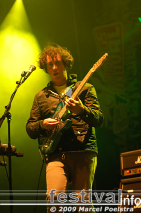 The Wombats op Bevrijdingsfestival Groningen 2009 foto