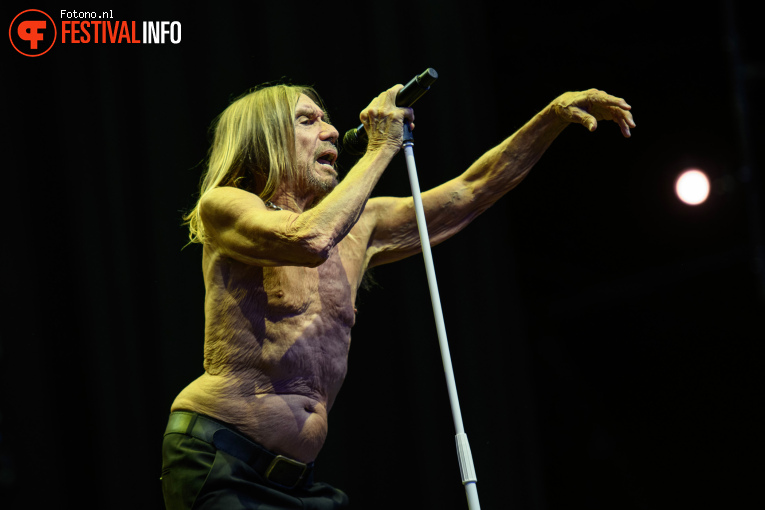 Iggy Pop op Down the Rabbit Hole 2025 - Zaterdag foto