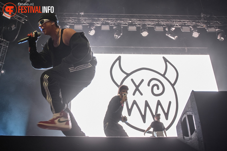 Joey Valence & Brae op Down the Rabbit Hole 2025 - Zaterdag foto