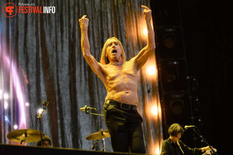Iggy Pop op Down the Rabbit Hole 2025 - Zaterdag foto