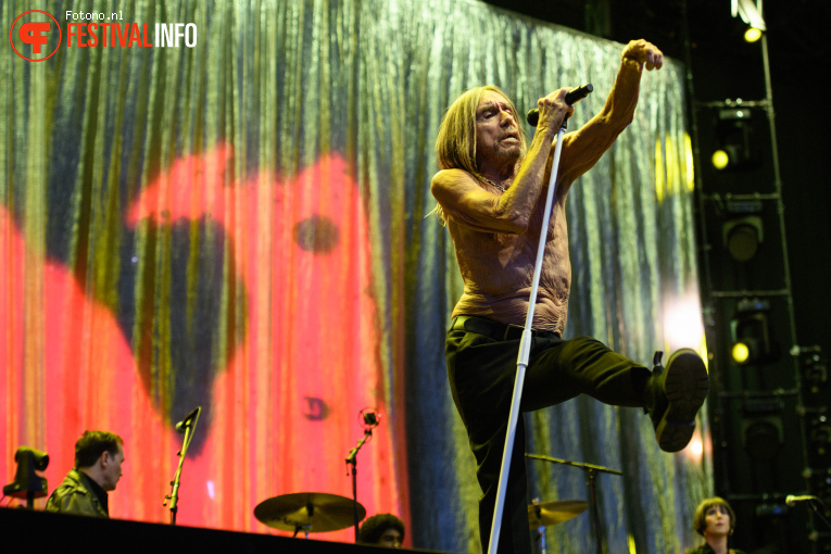 Iggy Pop op Down the Rabbit Hole 2025 - Zaterdag foto