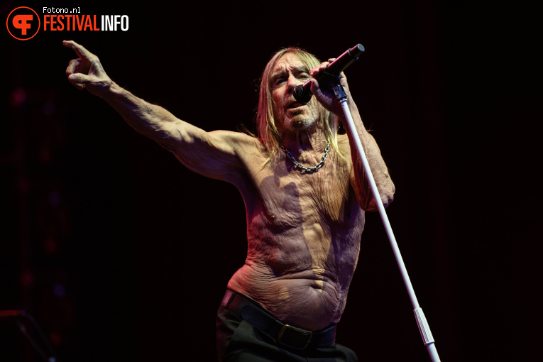 Iggy Pop op Down the Rabbit Hole 2025 - Zaterdag foto