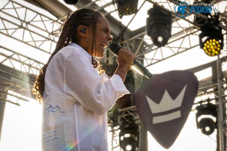 Zoë Livay op Suzan & Freek - Royal Park Live - 04/07 - Paleis Soestdijk foto