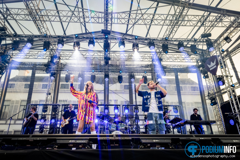 Suzan & Freek op Suzan & Freek - Royal Park Live - 04/07 - Paleis Soestdijk foto