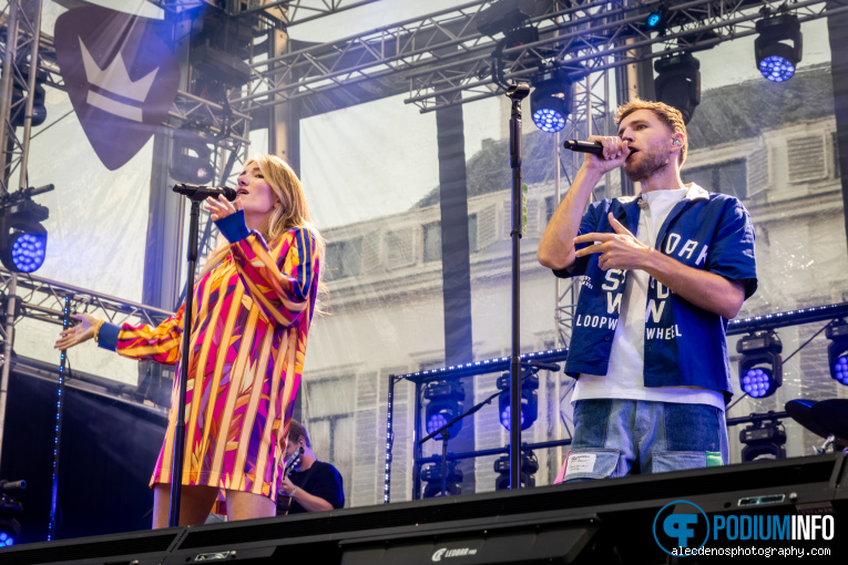 Suzan & Freek op Suzan & Freek - Royal Park Live - 04/07 - Paleis Soestdijk foto