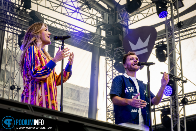 Suzan & Freek op Suzan & Freek - Royal Park Live - 04/07 - Paleis Soestdijk foto
