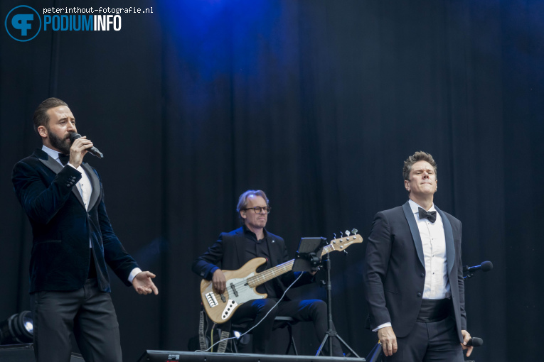 Il Divo op Il Divo - Royal Park Live - 07/07 - Paleis Soestdijk foto
