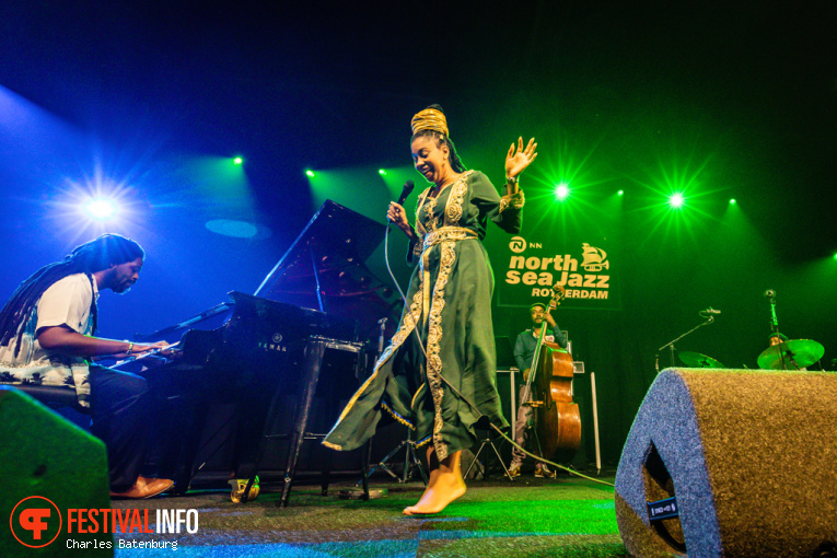 Jazzmeia Horn op NN North Sea Jazz 2025 - Zondag foto