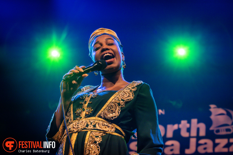 Jazzmeia Horn op NN North Sea Jazz 2025 - Zondag foto