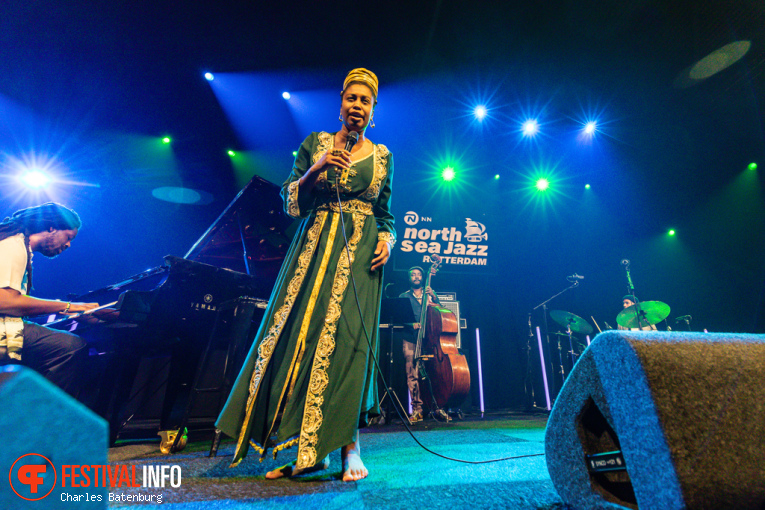 Jazzmeia Horn op NN North Sea Jazz 2025 - Zondag foto