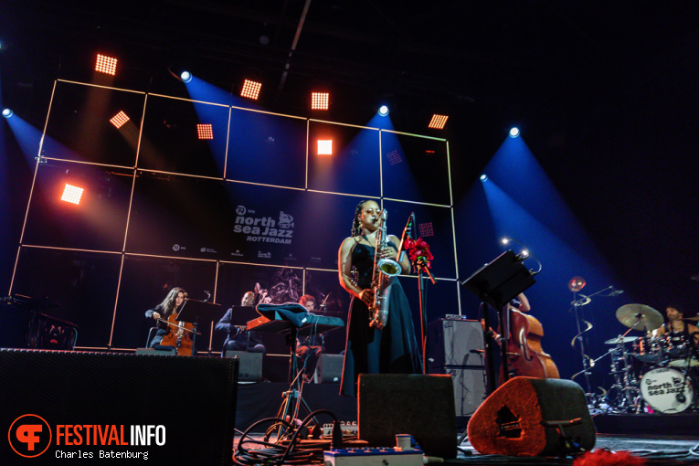 Nubya Garcia op NN North Sea Jazz 2025 - Zondag foto