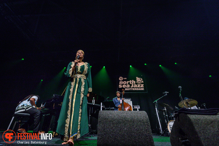 Jazzmeia Horn op NN North Sea Jazz 2025 - Zondag foto
