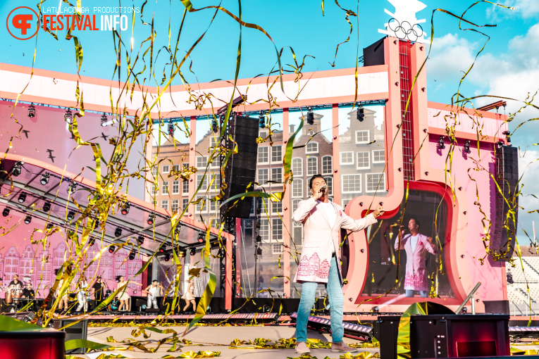 Tino Martin op De Amsterdamse Zomer 2025 foto