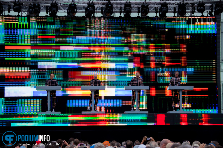 Kraftwerk op Kraftwerk - Royal Park Live - 12/07 - Paleis Soestdijk foto