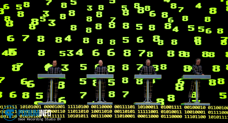 Kraftwerk op Kraftwerk - Royal Park Live - 12/07 - Paleis Soestdijk foto