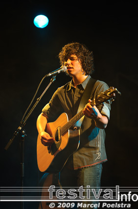 Jasper Erkens op Vlaamse Reuzen Hollandse Leeuwen 2009 foto