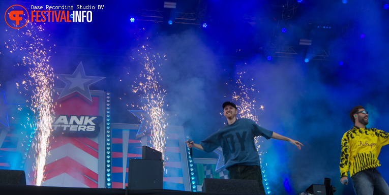 Bankzitters op Huntenpop 2025 foto