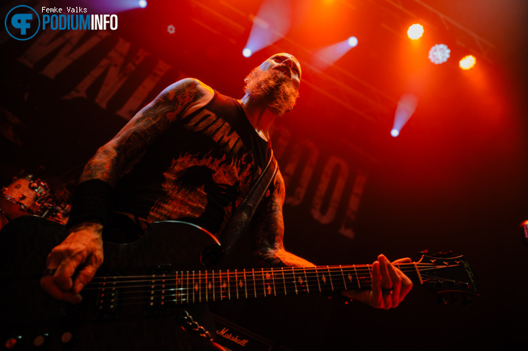 Drowning Pool op Drowning Pool - 13/08 - Poppodium Volt foto