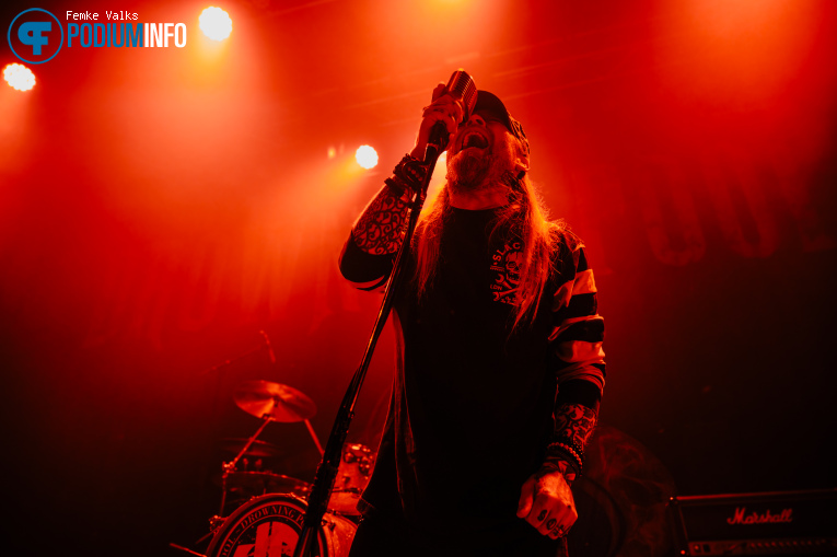 Drowning Pool op Drowning Pool - 13/08 - Poppodium Volt foto