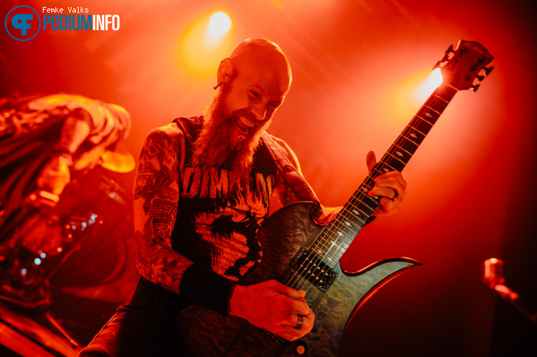 Drowning Pool op Drowning Pool - 13/08 - Poppodium Volt foto