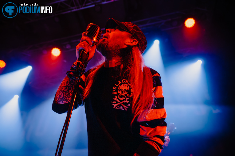 Drowning Pool op Drowning Pool - 13/08 - Poppodium Volt foto