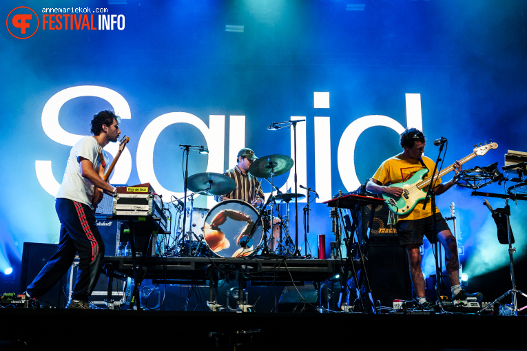 Squid op Lowlands 2025 - Zaterdag foto