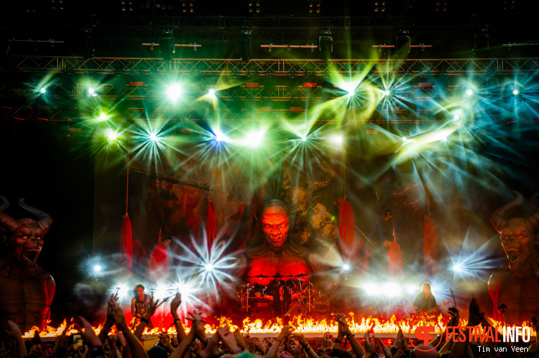 Kreator op Dynamo MetalFest 2025 - Zaterdag foto