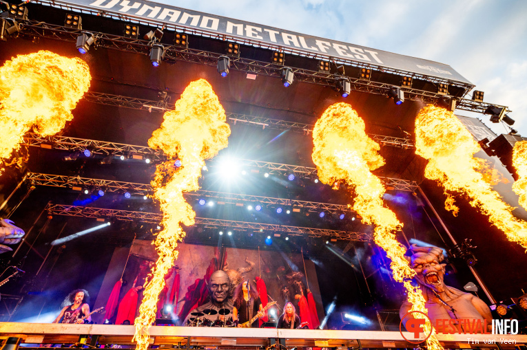 Kreator op Dynamo MetalFest 2025 - Zaterdag foto