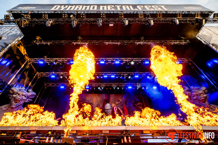 Kreator op Dynamo MetalFest 2025 - Zaterdag foto