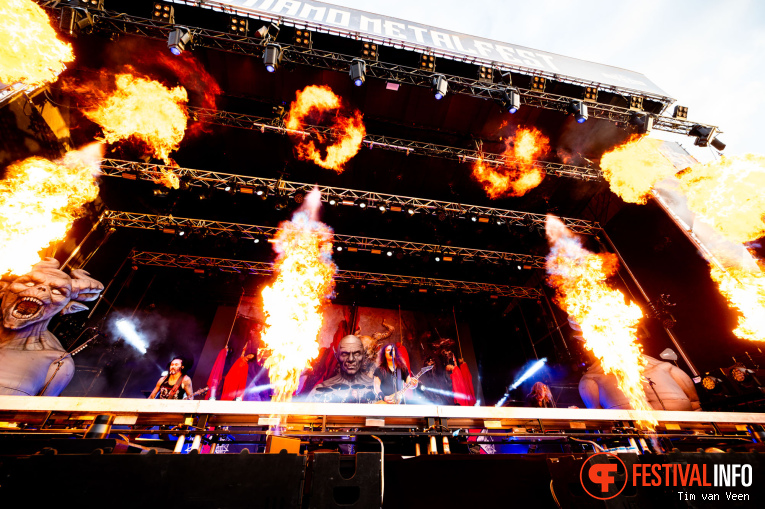 Kreator op Dynamo MetalFest 2025 - Zaterdag foto