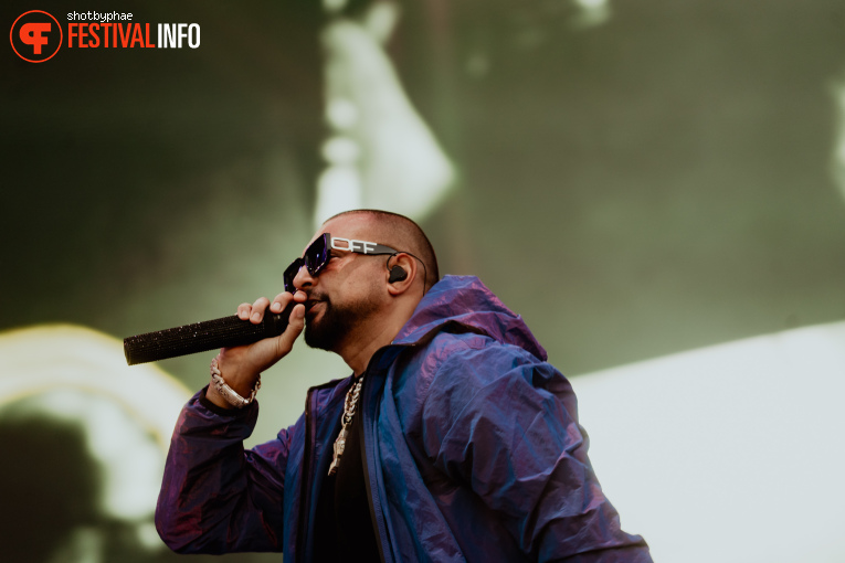 Sean Paul op Cabaret Vert 2025 foto