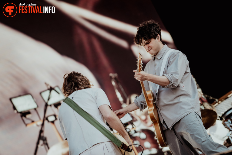 Vampire Weekend op Cabaret Vert 2025 foto