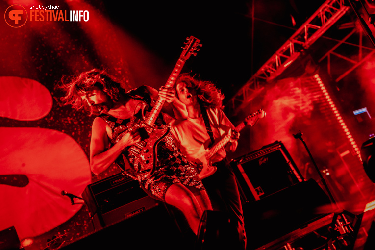 Idles op Cabaret Vert 2025 foto