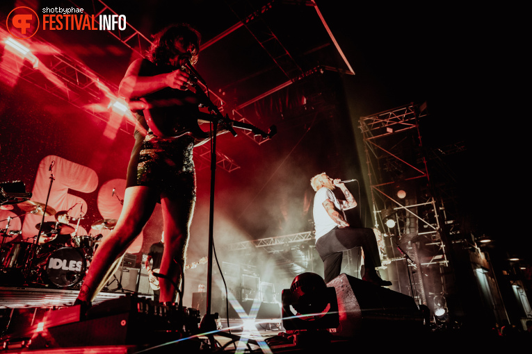 Idles op Cabaret Vert 2025 foto
