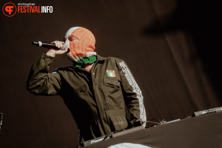 Kneecap op Cabaret Vert 2025 foto