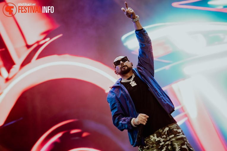 Sean Paul op Cabaret Vert 2025 foto