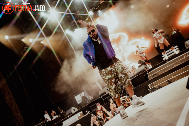Sean Paul op Cabaret Vert 2025 foto