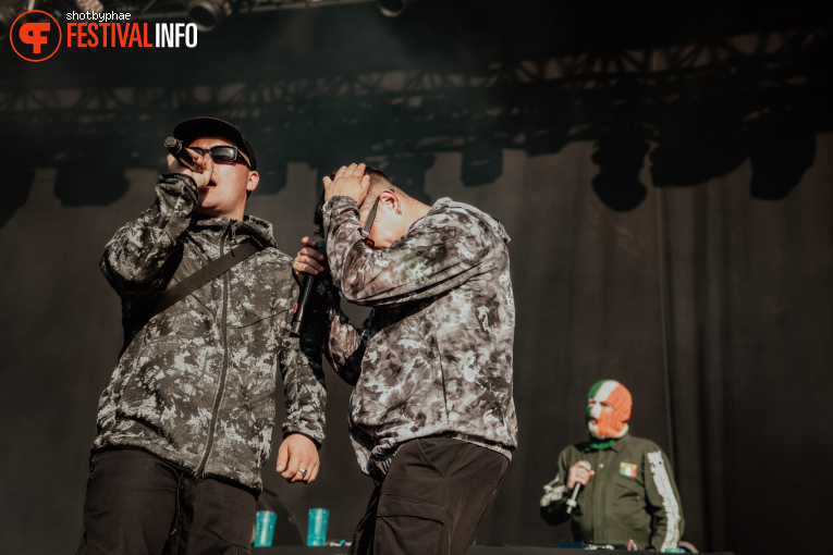 Kneecap op Cabaret Vert 2025 foto