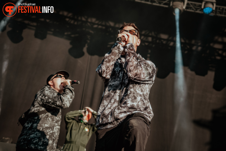 Kneecap op Cabaret Vert 2025 foto