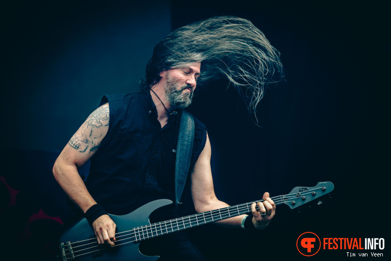 Kataklysm op Dynamo MetalFest 2025 - Zondag foto