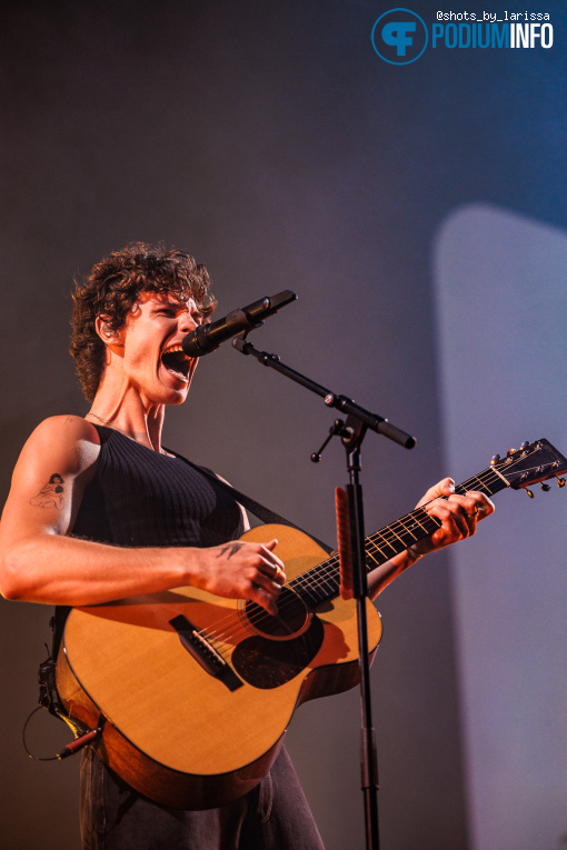 Shawn Mendes op Shawn Mendes - 20/08 - Ziggo Dome foto