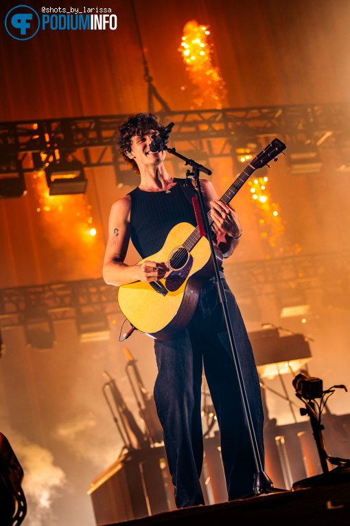 Shawn Mendes op Shawn Mendes - 20/08 - Ziggo Dome foto